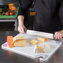 CBG152012WH Saf-T-Grip Cutting Board 15" x 20" x 0.5" - White