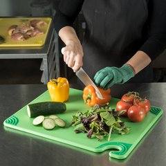 CBG152012GN Saf-T-Grip Cutting Board 15" x 20" x 0.5" - Green