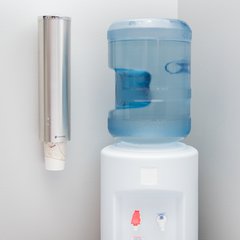 C3450SS Large Pull-Type Water Cup - 16 Inch - Stainless Steel  - Stainless Steel