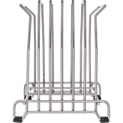 KLRST Cut-N-Carry Cutting Board Rack - Chrome