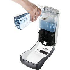 SHF900TBK Classic Rely® Hybrid Electronic Soap, Foam, 900 mL, Black Pearl - Black