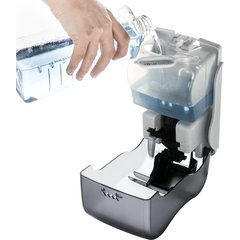 SF900TBK Rely® Manual Soap & Sanitizer Dispenser, Foam, 900 mL, Black Pearl  - Black