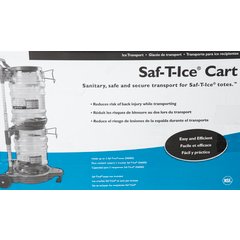 SICART60 Saf-T-Ice Cart - 6 Gallon Tote - Blue