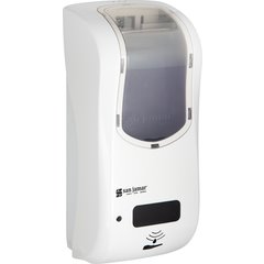 SH970WHCL Summit Rely® Hybrid Electronic Soap, Liquid & Lotion, 900 mL, White/Clear - White