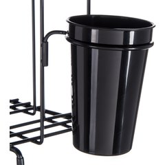 C8003WFS WIRE FORM DISP 3 COMP W/STRAW CADDY
