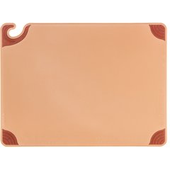CBG182412BR Saf-T-Grip Cutting Board 18" x 24" x 0.5" - Brown