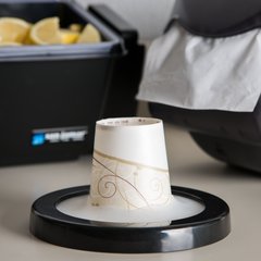 C2210C Euro EZ-Fit® Cup Dispenser Mount 24"  - Black