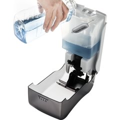 SF1300TBK Rely® Manual Soap & Sanitizer Dispenser, Foam, 1300 mL, Black Pearl  - Black