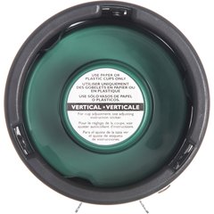 C3200EV Stainless Steel Surface Mount Cup Dispenser - Vertical - Small  - Stainless Steel