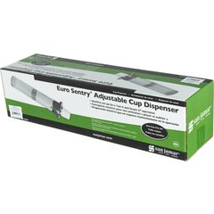 C5250C18 Euro Sentry® Cup Dispenser - In-counter - 18 Inch  - Black