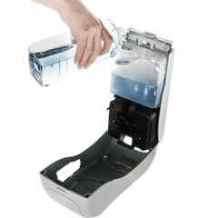 SHF970SS Summit Rely® Hybrid Electronic Soap, Foam, 900 mL, Stainless Steel - Stainless Steel