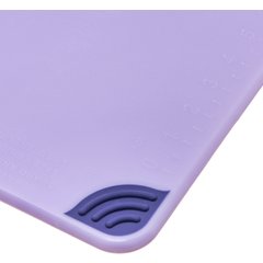 CBG121812PR Allergen Saf-T-Grip Cutting Board 12" x 18" - Purple