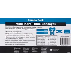 MK0906 Mani-Kare® Bandages Combo Pack  - Blue