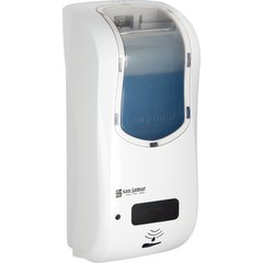 SHF970WHCL Summit Rely® Hybrid Electronic Soap, Foam, 900 mL, White/Clear