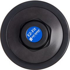 C2410CBK One-Size-Fits-All EZ-Fit® Cup Dispenser, Tube Length 23.25" - Black Gasket  - Black