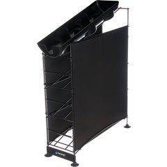 C8504WFD Cup & Lid Dispenser 4 Tier - Black