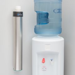 C3200EV Stainless Steel Surface Mount Cup Dispenser - Vertical - Small  - Stainless Steel