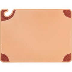 CBG152012BR Saf-T-Grip Cutting Board 15" x 20" x 0.5" - Brown