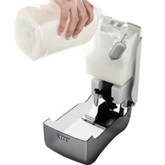 S1300TBK Rely® Manual Soap & Sanitizer Dispenser, Liquid & Lotion, 1300 mL, Black Pearl  - Black