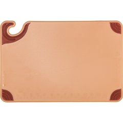 CBG121812BR Saf-T-Grip Cutting Board 12" x 18" x 0.5" - Brown