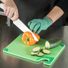 CBG912GN Saf-T-Grip Cutting Board 9" x 12" x 0.375" - Green