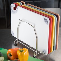 KLRST Cut-N-Carry Cutting Board Rack - Chrome