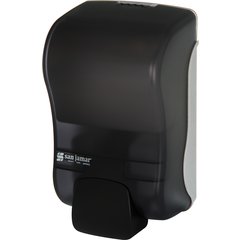 S900TBK Rely® Manual Soap & Sanitizer Dispenser, Liquid & Lotion, 900 mL, Black Pearl  - Black