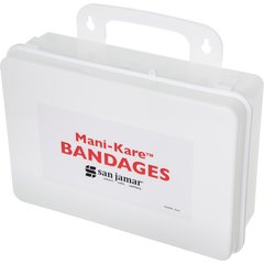 MK0909 Mani-Kare® Bandages Combo Pack w/ Storage Container  - White
