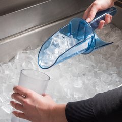 SI7500 SAF-T-SCOOP 12 - 16 OZ BAR/BEV - Blue