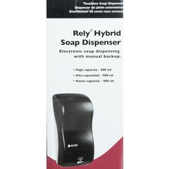 SH900TBK Classic Rely® Hybrid Electronic Soap, Liquid & Lotion, 900 mL, Black Pearl  - Black
