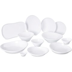 5300002 Stadia Melamine Dinner Plate 10.5" - White