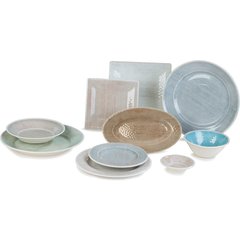 6400106 Grove Melamine Dinner Plate 11" - Buff