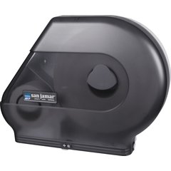 R6500TBK Classic Quantum 12-13" Jumbo Bath Tissue Dispenser, 3.25" core, Black Pearl  - Black