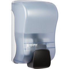 S900TBL Rely® Manual Soap & Sanitizer Dispenser, Liquid & Lotion, 900 mL, Arctic Blue  - Blue