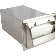 H2000SS12 Classic In-Counter Napkin Dispenser, Minifold Control Face, 750 Napkin, Stainless Steel, 12" depth  - Stainless Steel