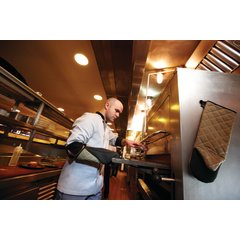 810PM17 BESTGRIP PUPPET OVEN MITT 17 IN  - Tan