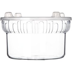 703907 Gourmet Crocks w/Lid  - Clear