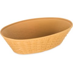 650467 WeaveWear™ Oval Basket 9" x 6" - Straw