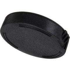 071003 Hinged Tortilla Server 7" / 1" - Black