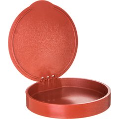 071029 Hinged Tortilla Server 7" / 1" - Terra Cotta