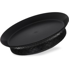 652703 WeaveWear™ Round Platter 10" - Black