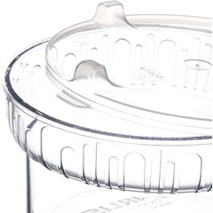 703907 Gourmet Crocks w/Lid  - Clear