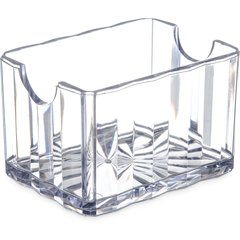 454907 Crystalite® Sugar Caddy (holds 20 pkts)  - Clear