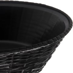652403 WeaveWear™ Round Basket 9" - Black