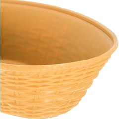 650467 WeaveWear™ Oval Basket 9" x 6" - Straw