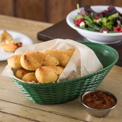 650409 WeaveWear™ Oval Basket 9" x 6" - Green