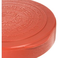 071029 Hinged Tortilla Server 7" / 1" - Terra Cotta