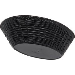 650403 WeaveWear™ Oval Basket 9" x 6" - Black