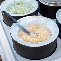 CM103307 Coldmaster® Cold Crock Slotted Lid - Clear