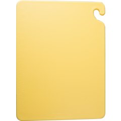 CB121812YL Cut-N-Carry Cutting Board 12" x 18" x 0.5" - Yellow